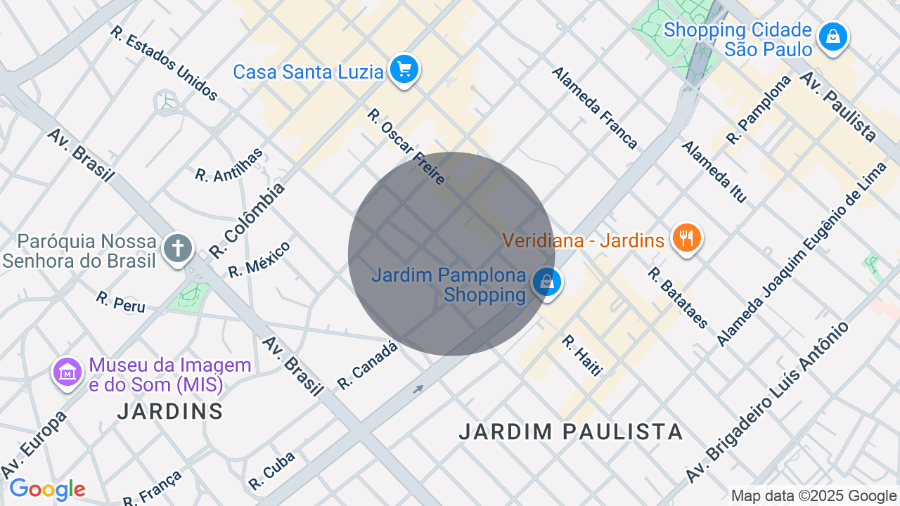 Mapa da localização — Cerqueira César, São Paulo
