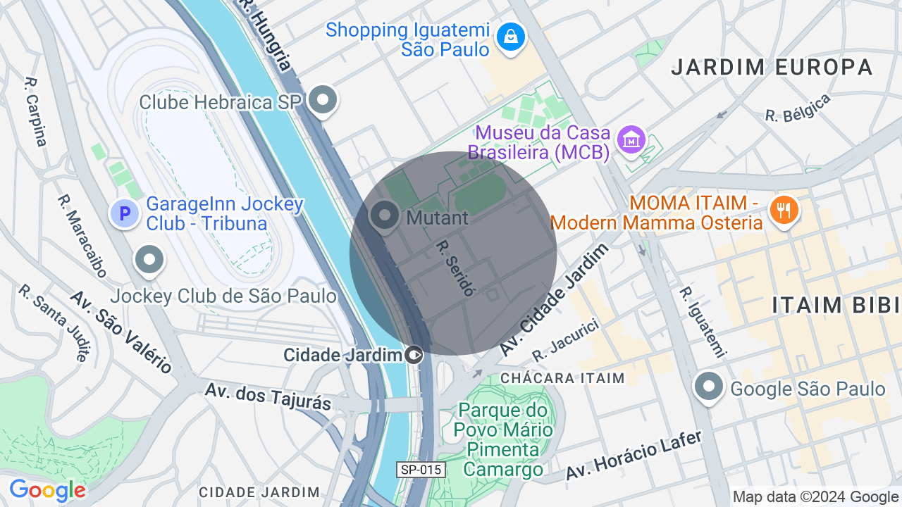 Mapa da localização — Jardim Europa, São Paulo