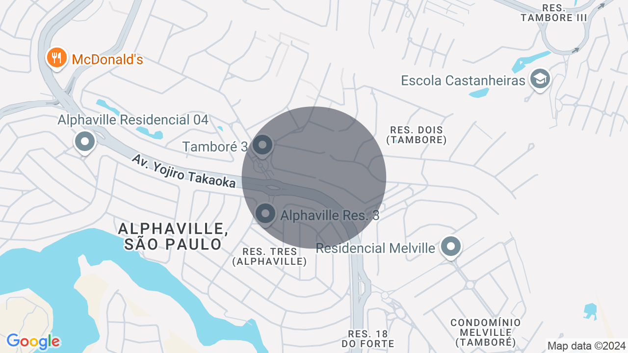 Casa excelente no magnífico residencial Tamboré 3 para venda