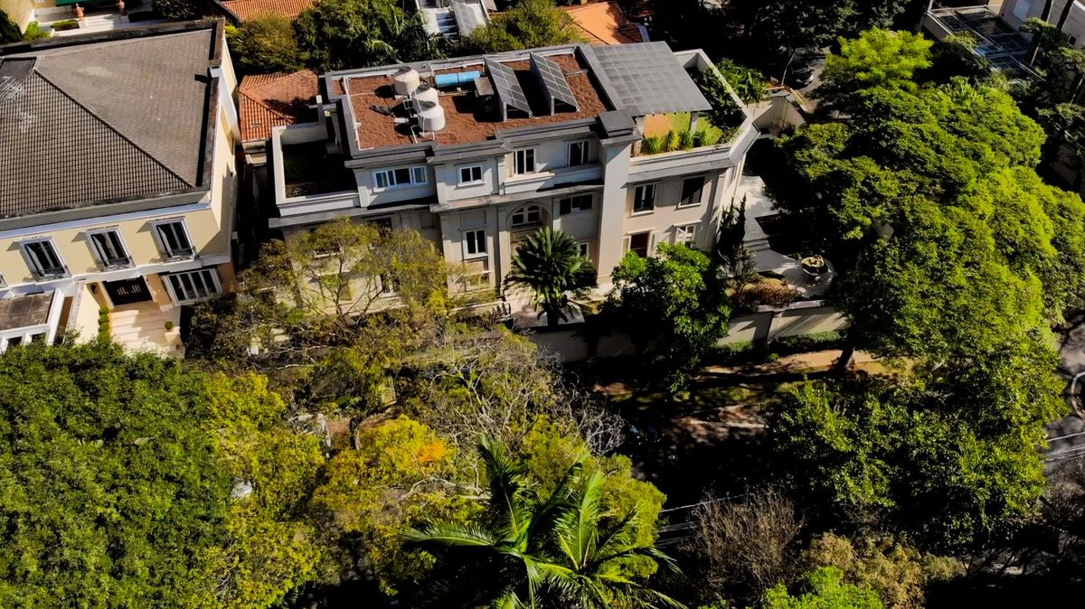 Ambiente social residencial integrado e preparado para receber